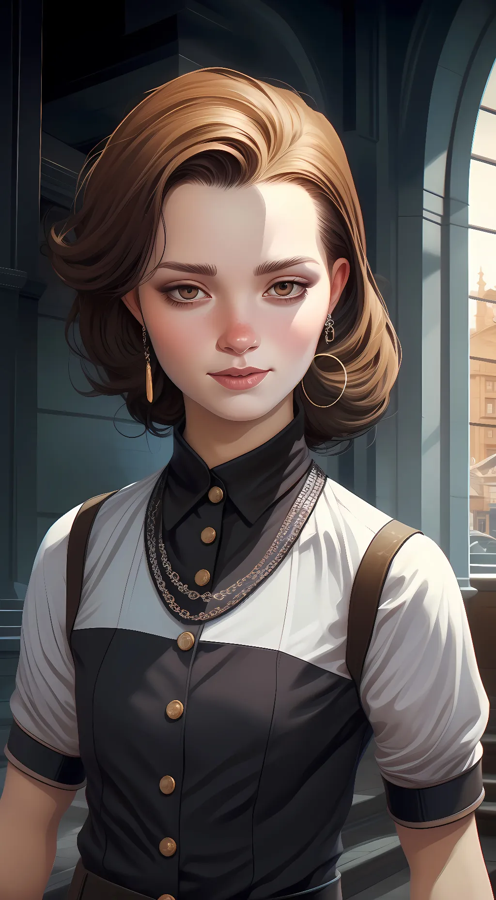 ai character: Rose  background