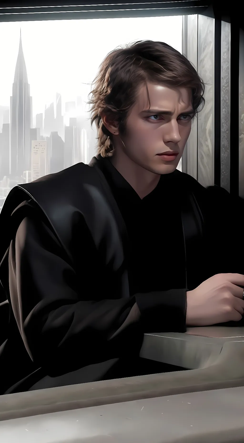 ai character: anakin skywalker  background