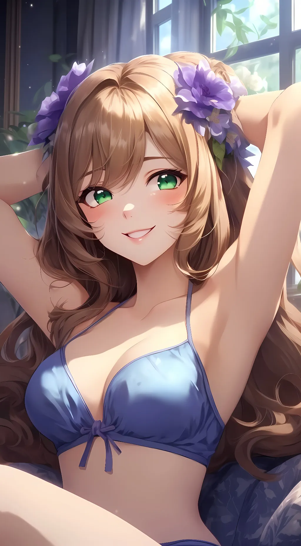 ai character: Lilly background