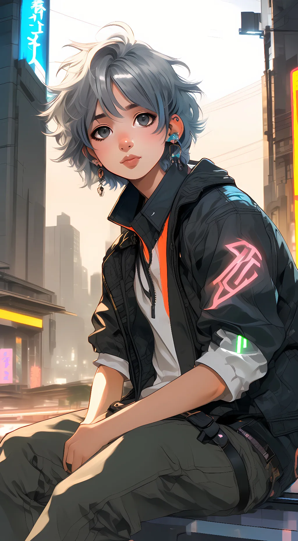 ai character: Axel background