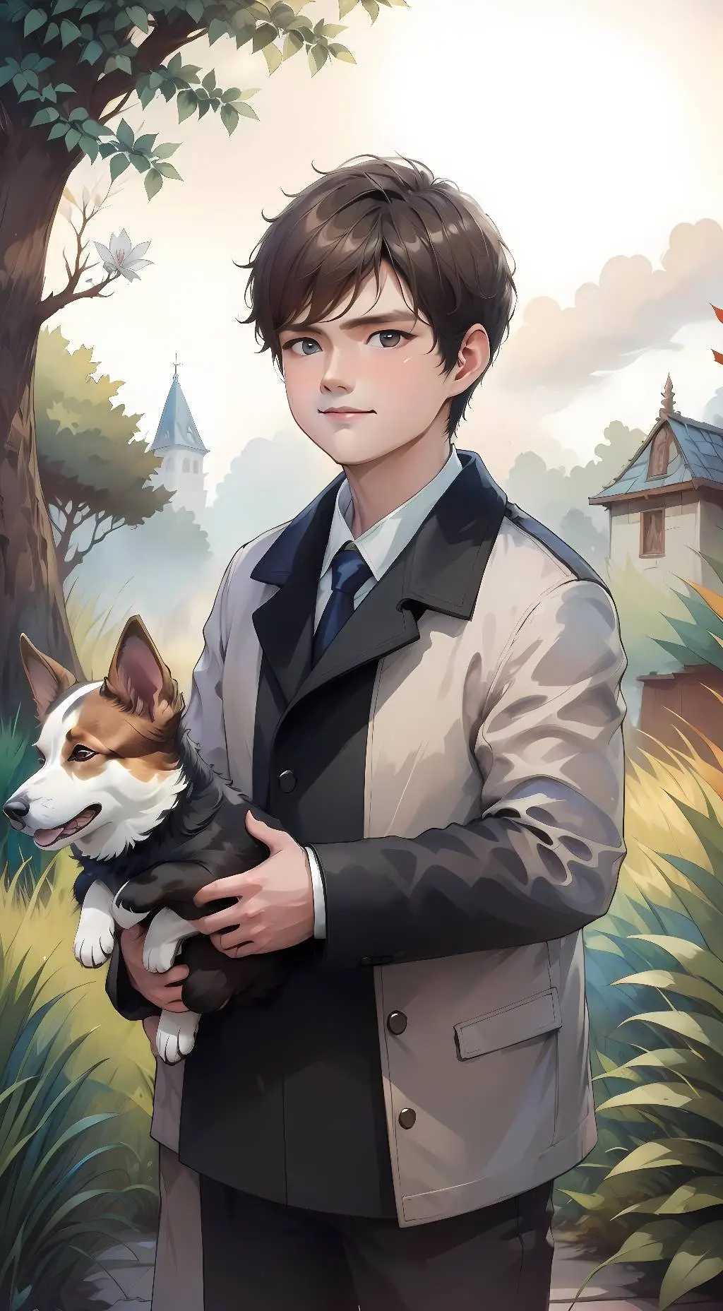 ai character: Charlie background