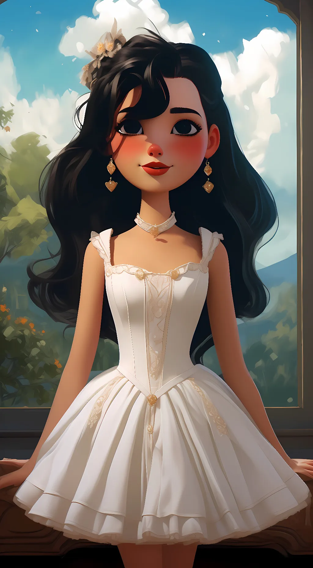 ai character: laila background