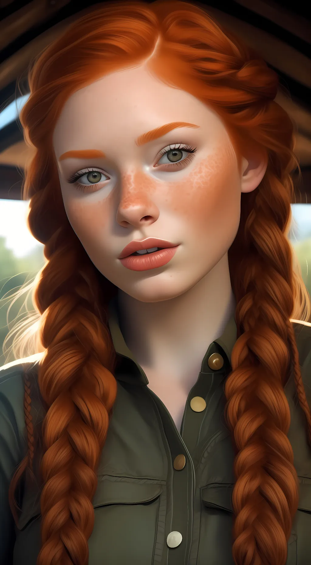 ai character: Mary  background