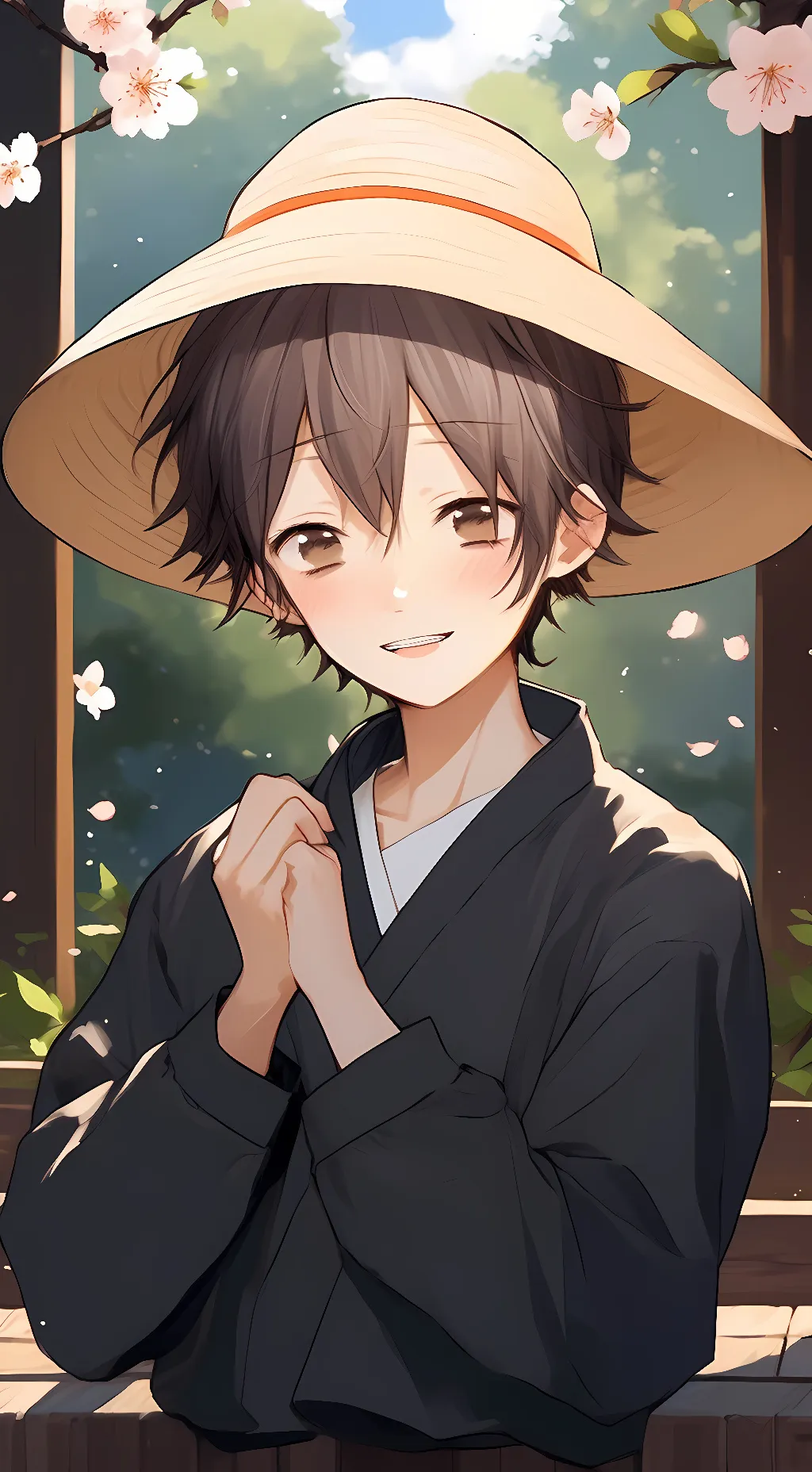 ai character: Kenji Haturo❤️ background