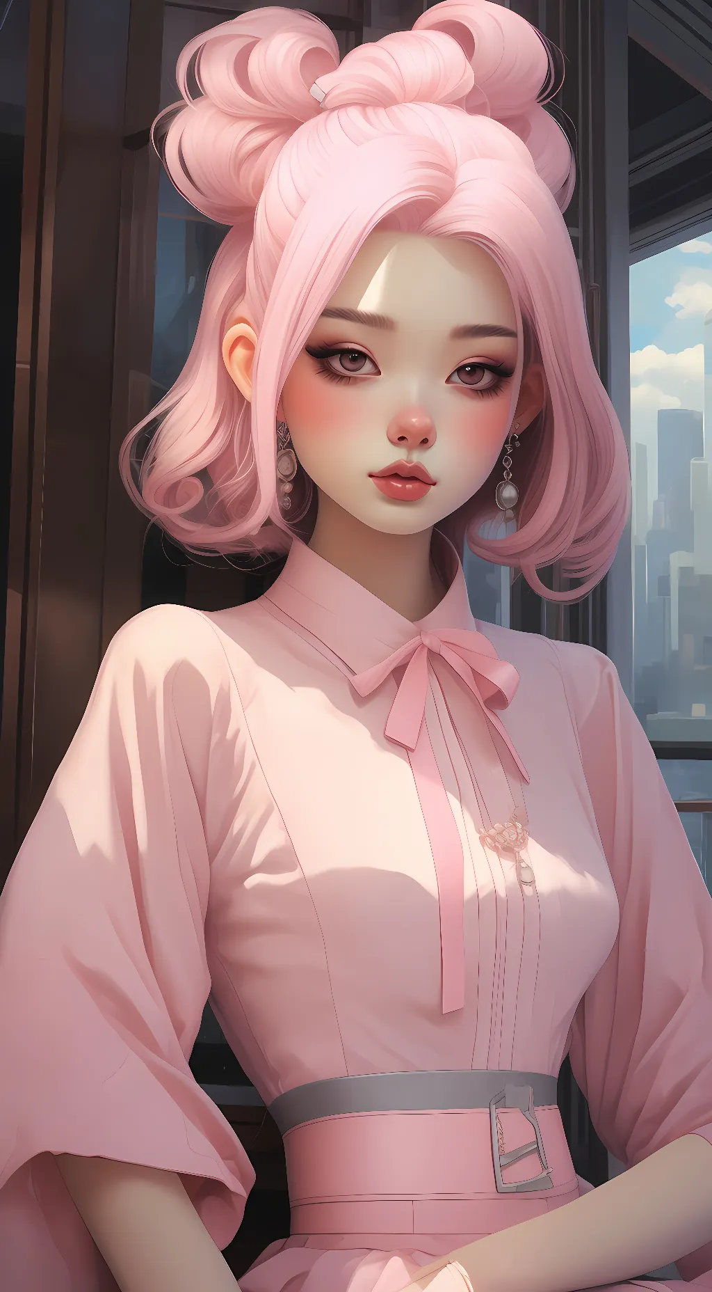 ai character: KawaiiChan  Nmasti background