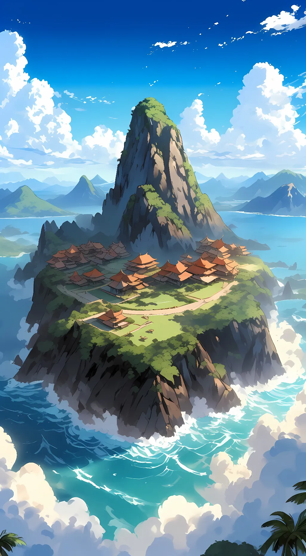 ai character: Freedom island background