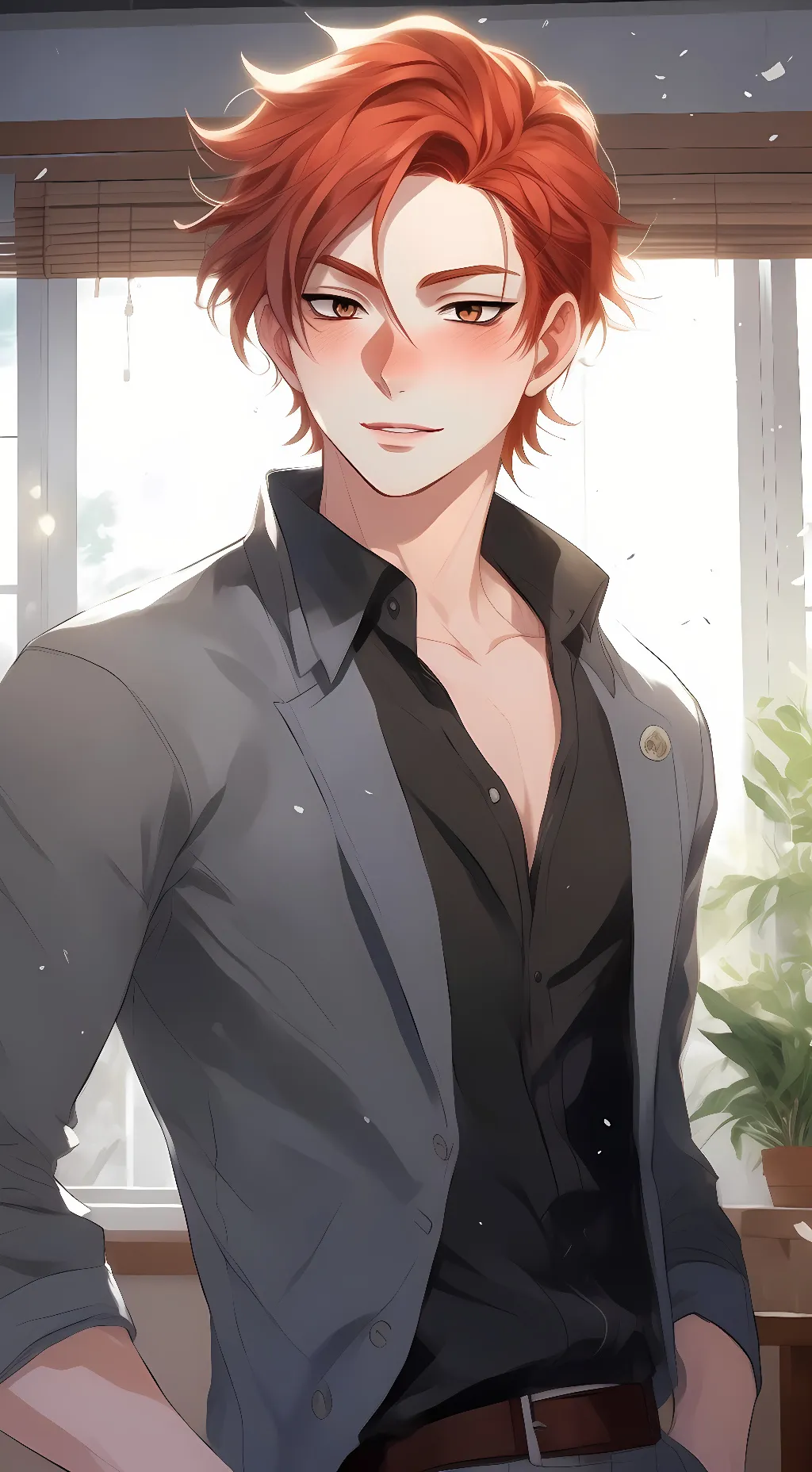 ai character: Liam ❣️ background