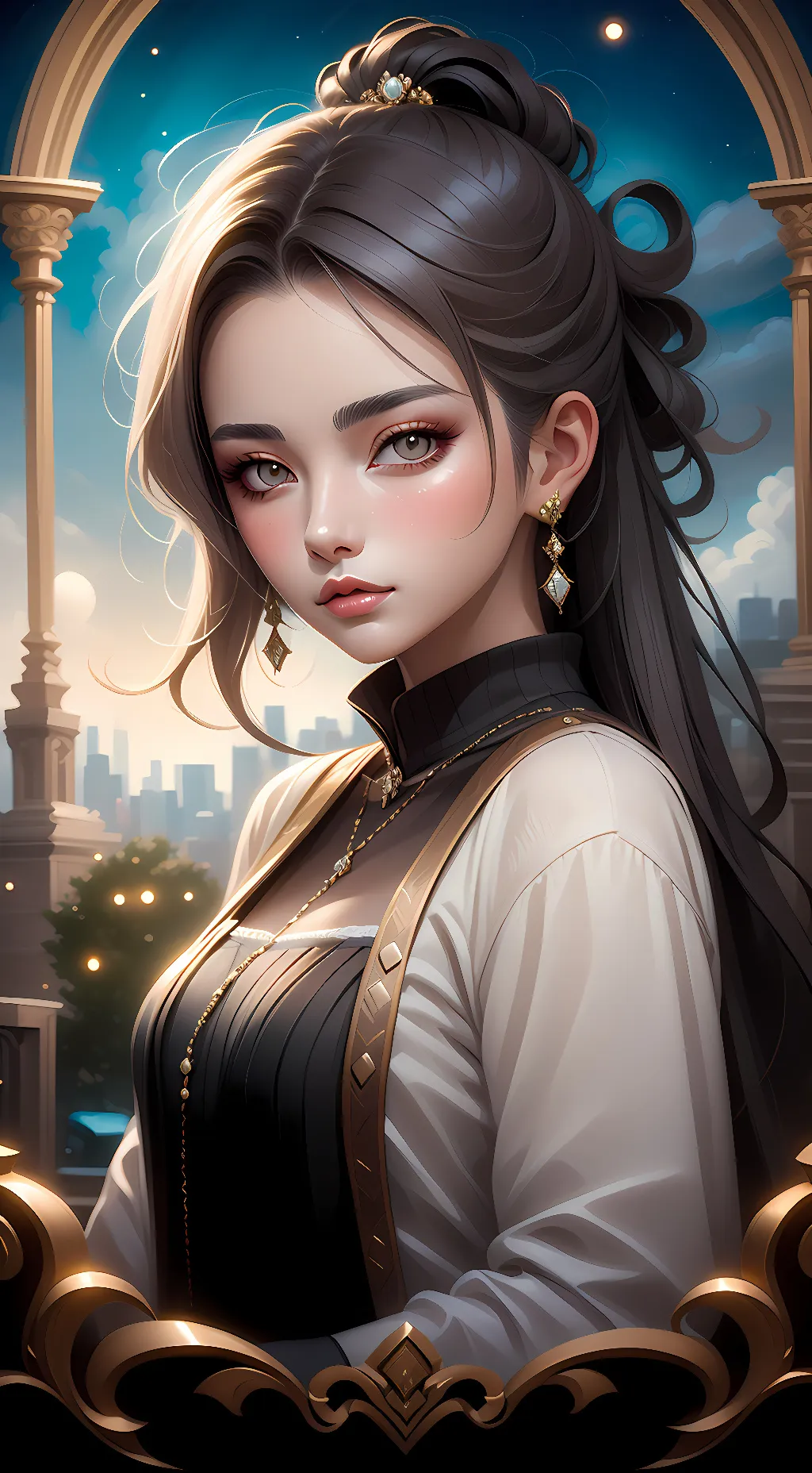 ai character: Ellen Dome background