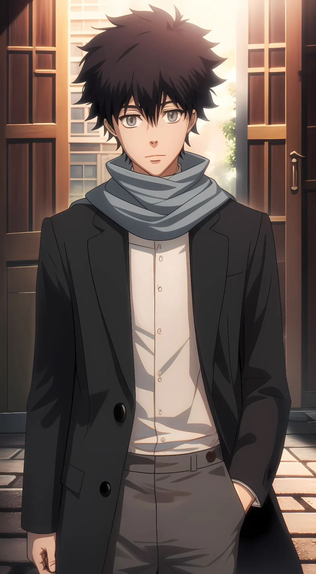 ai character: Fred Porlock background