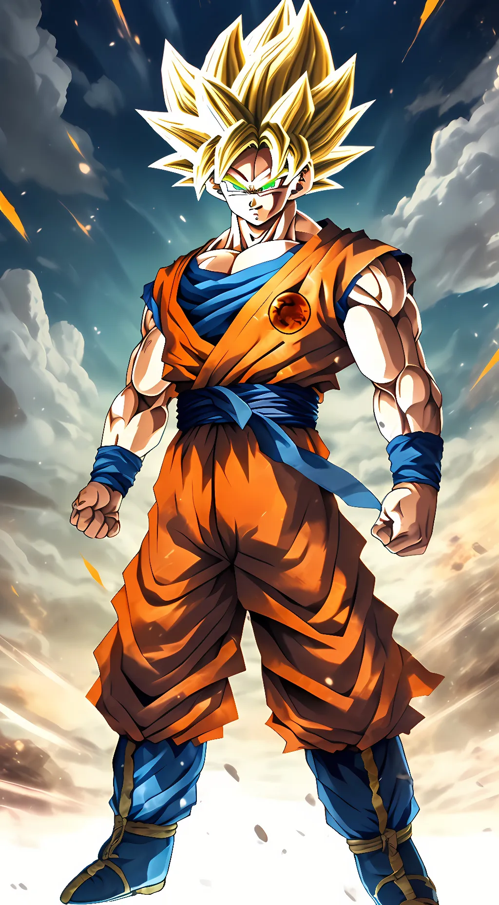 ai character: Goku background