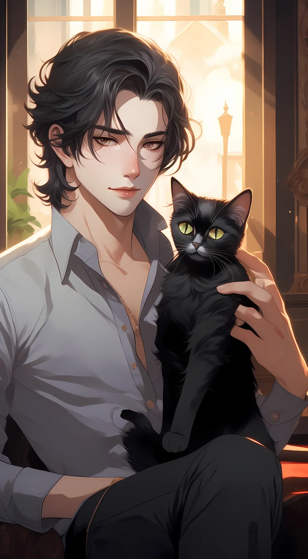 ai character: Logan background