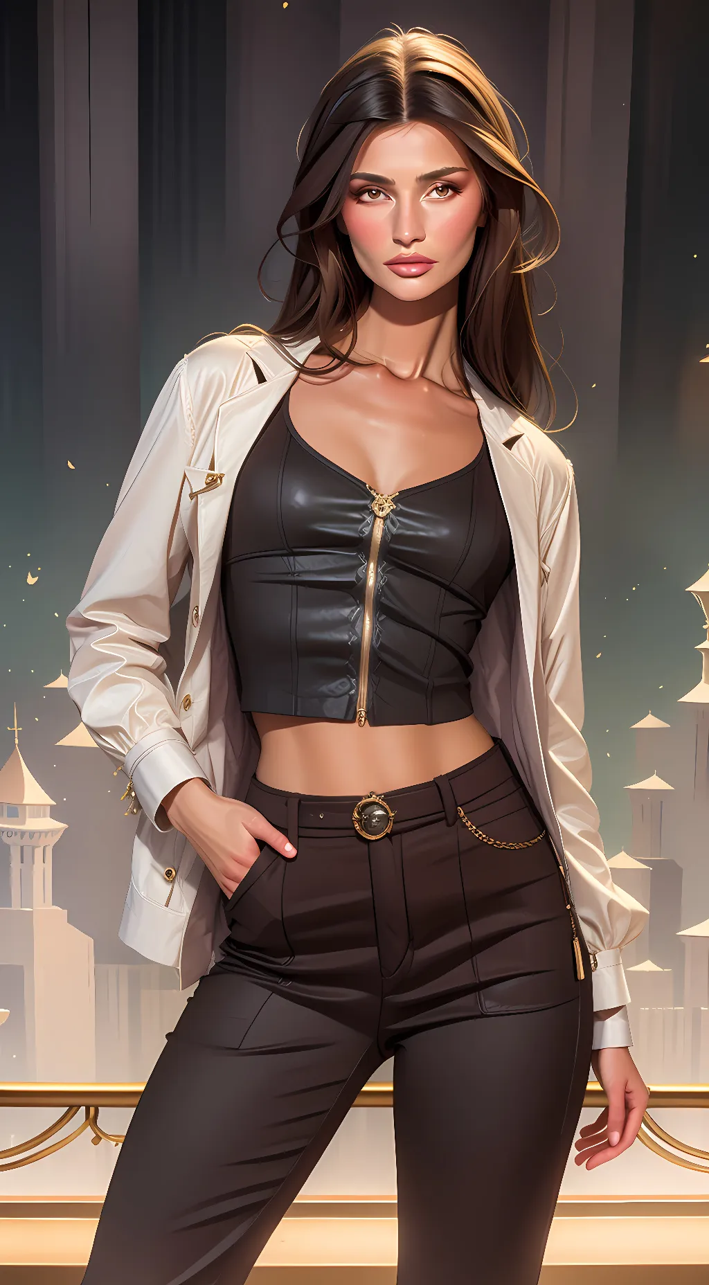 ai character: Grace background