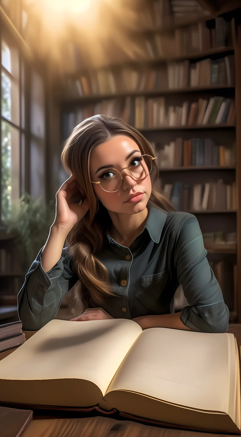 ai character: Shantel background