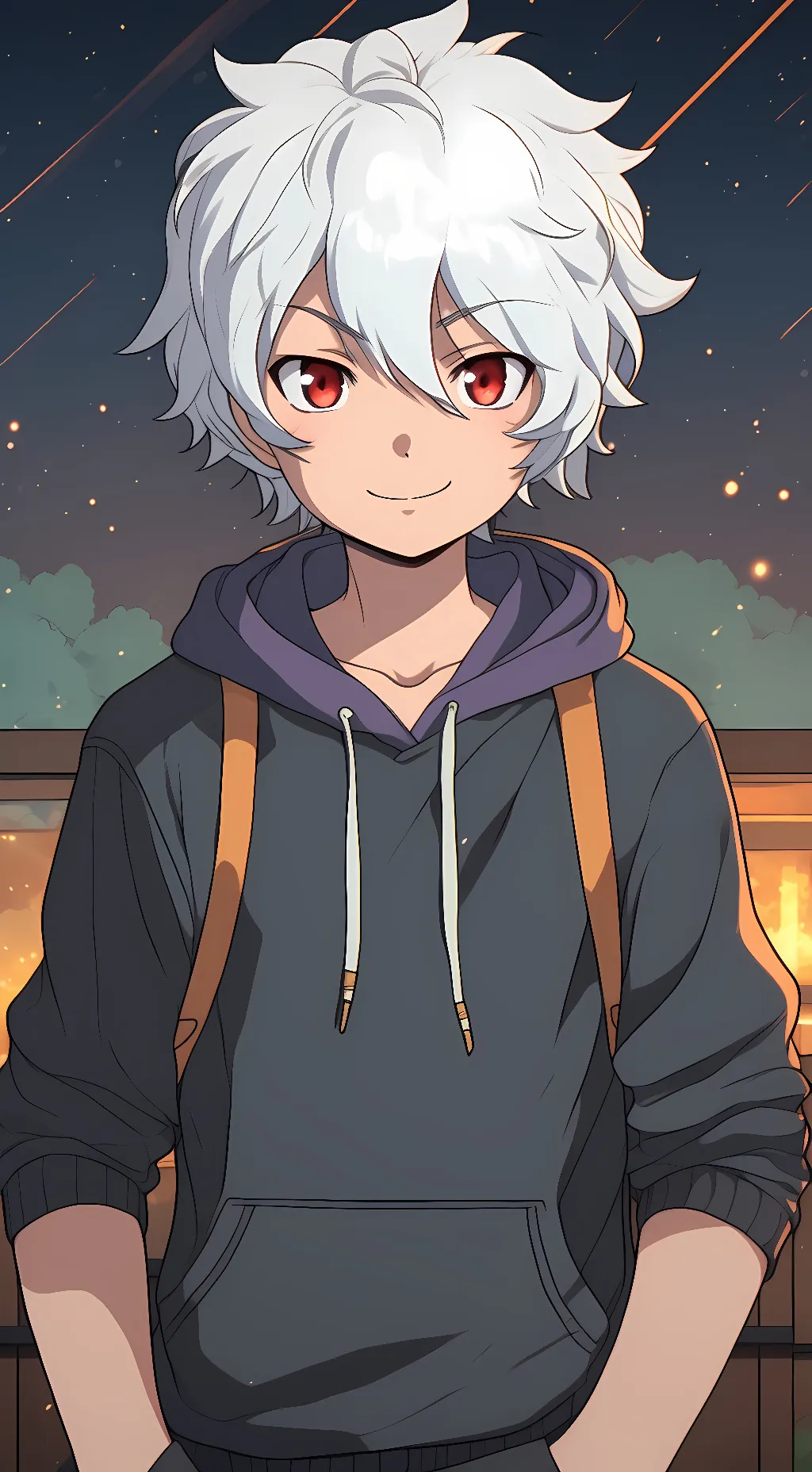 ai character: Yuma Kuga background