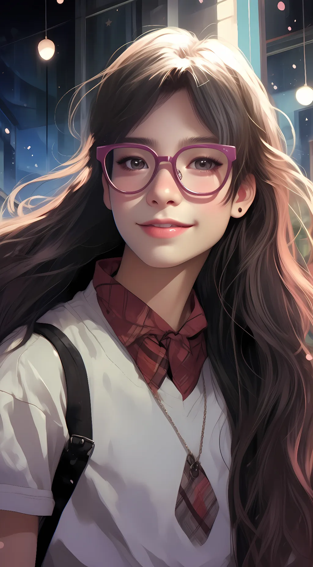 ai character: Lily  background