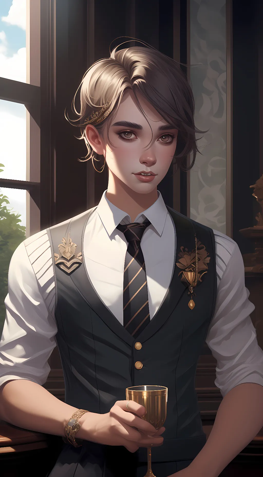ai character: hose background