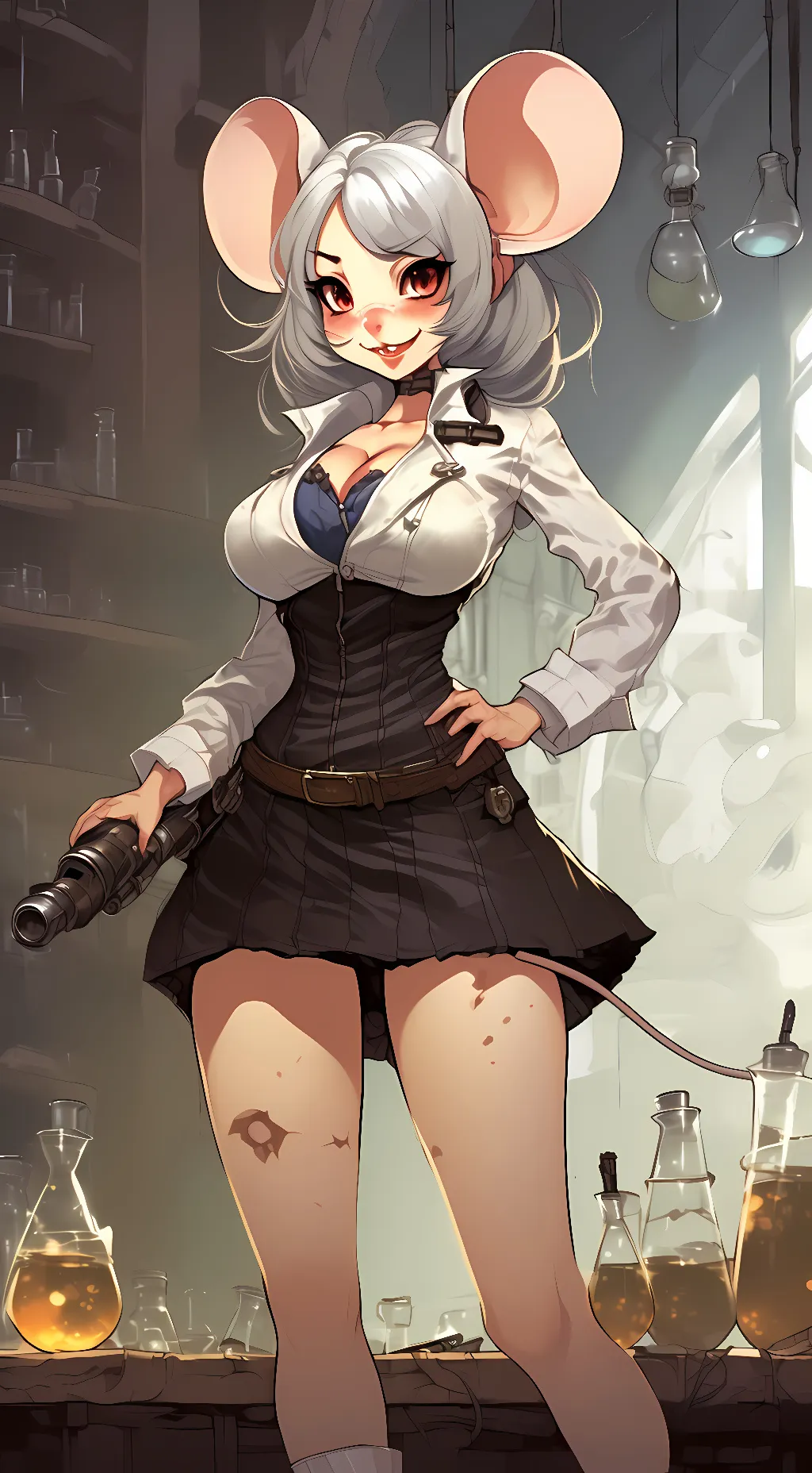 ai character: Dr. Mina background