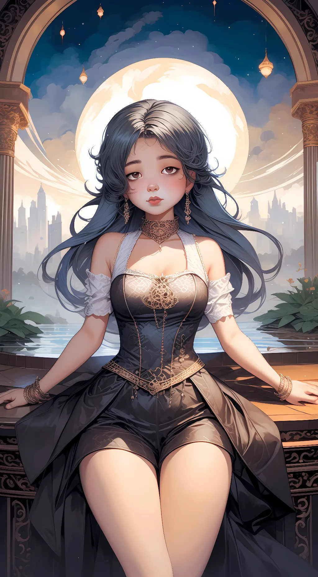 ai character: bella background