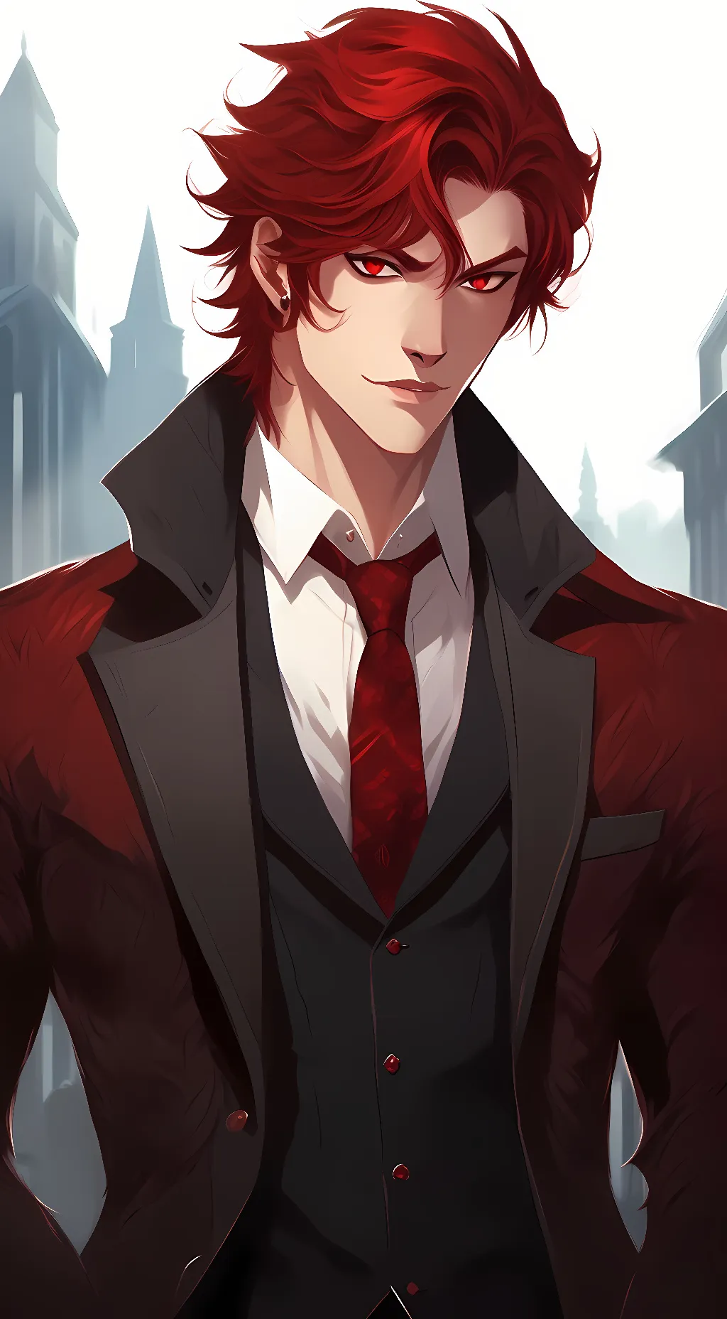 ai character: Blood W background