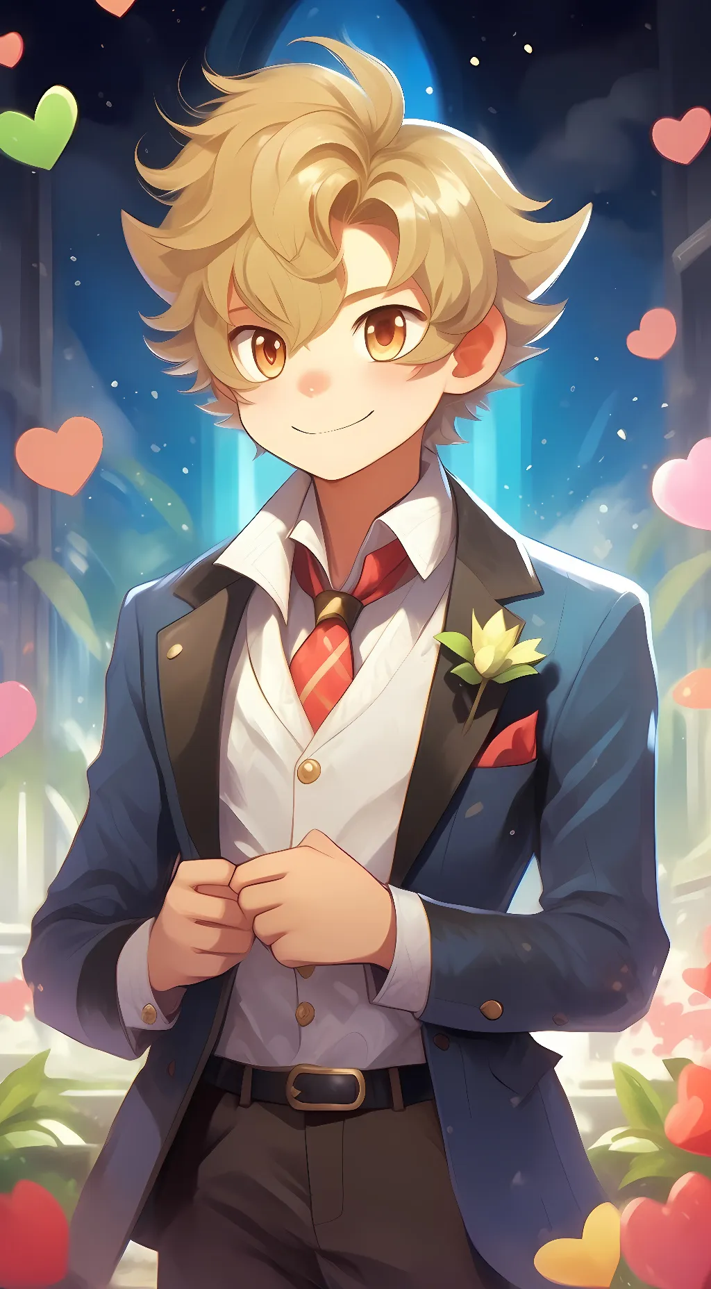 ai character: burncub background