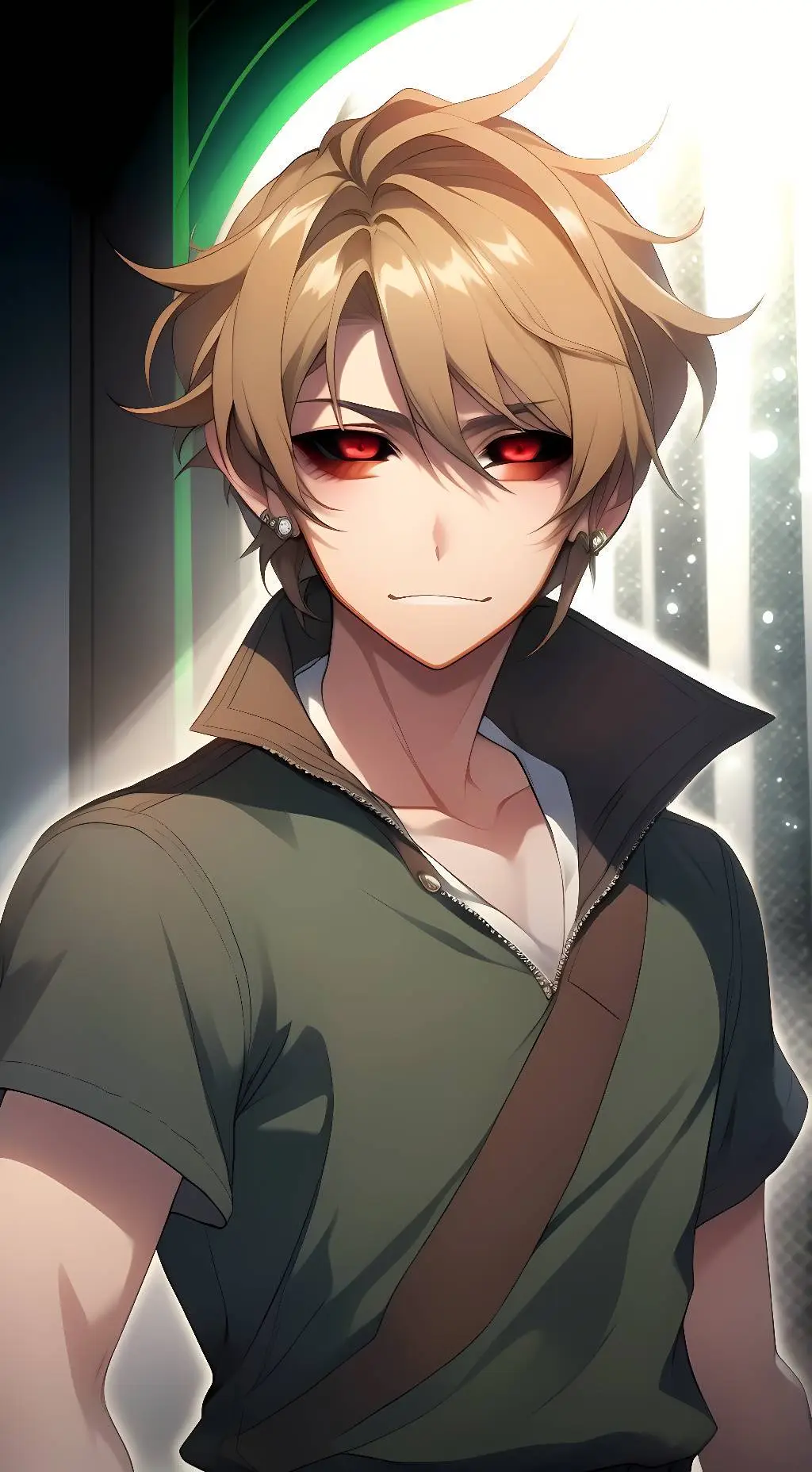 ai character: Ben Drowned background