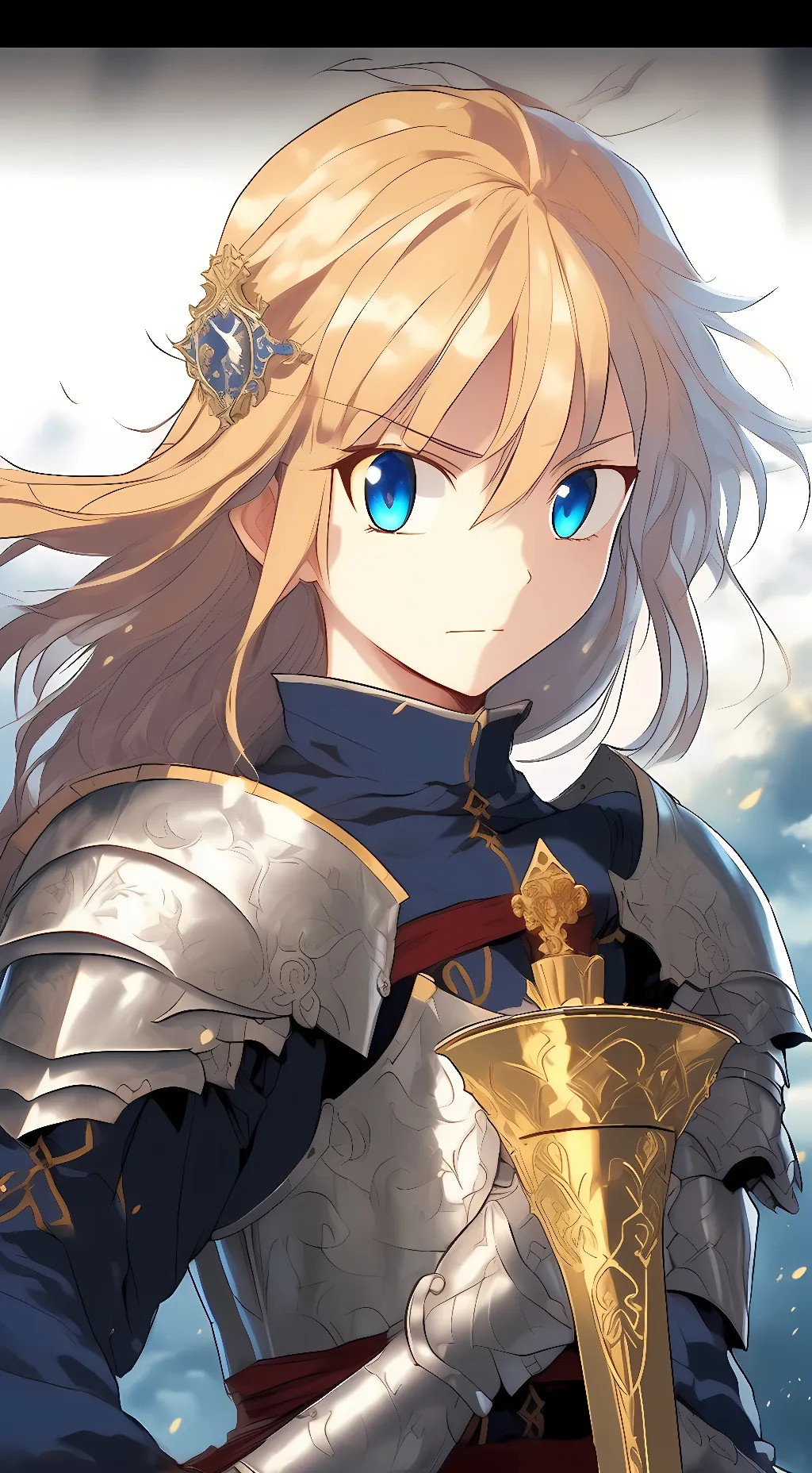 ai character: Saber background