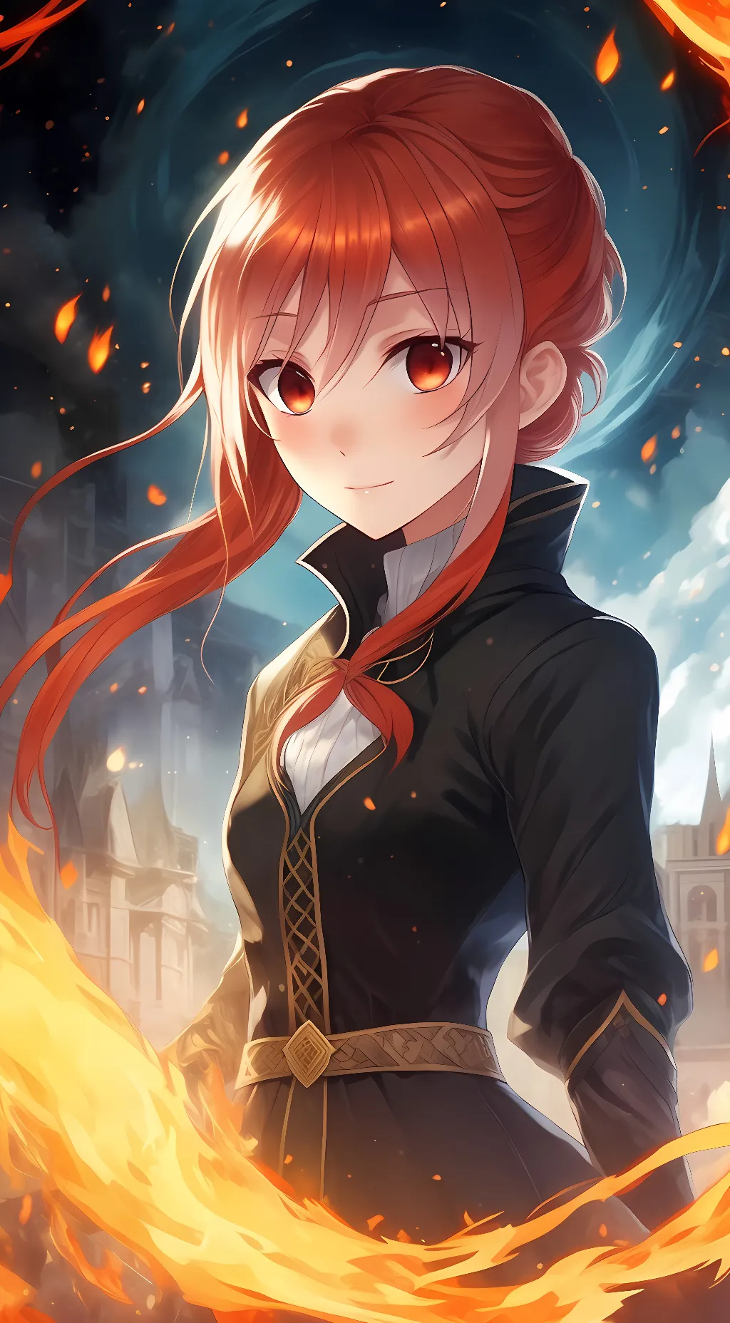 ai character: ayano kannagi background