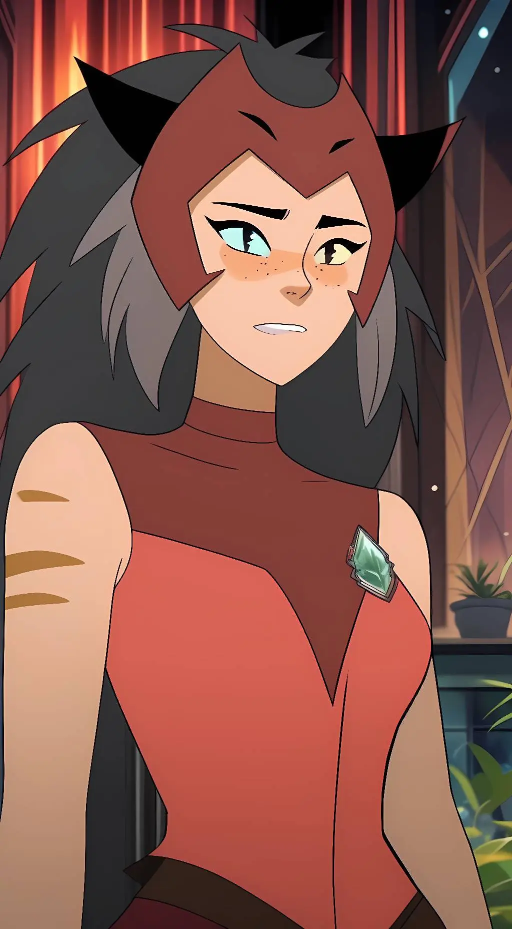 ai character: Catra background