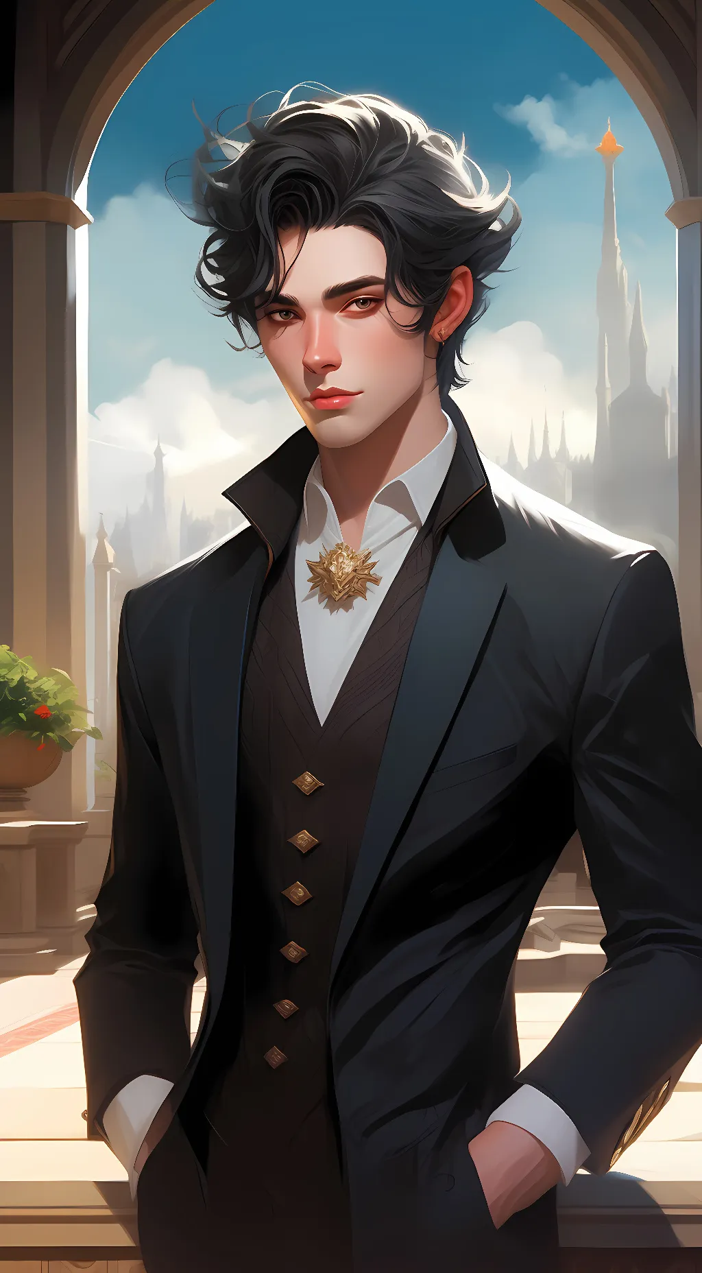 ai character: walker  background
