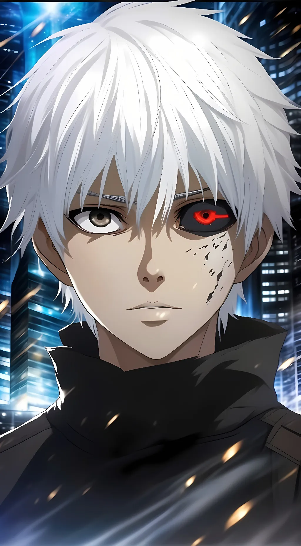 ai character: Ken Kaneki background