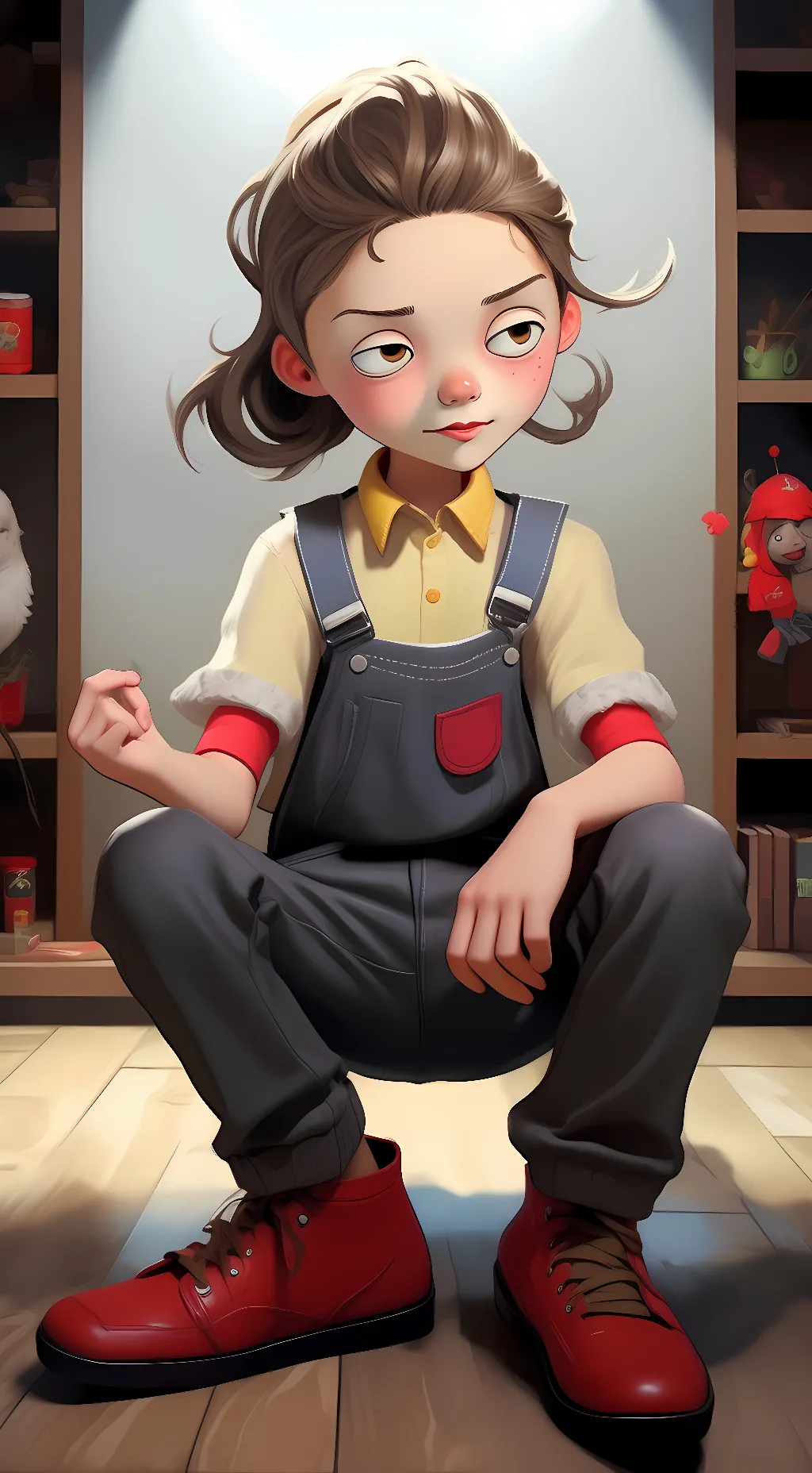 ai character: Stewie Griffin background