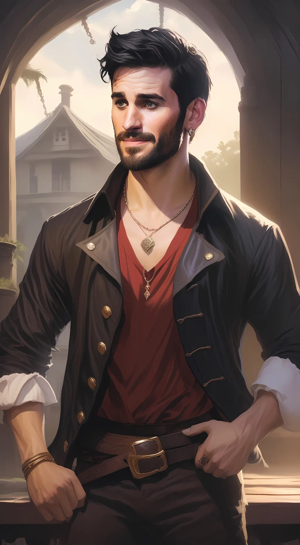 ai character: Killian Jones background
