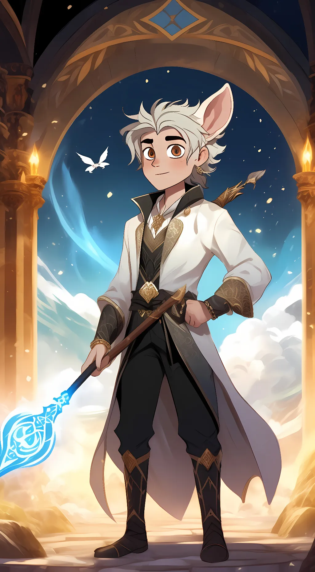 ai character: Hunter background