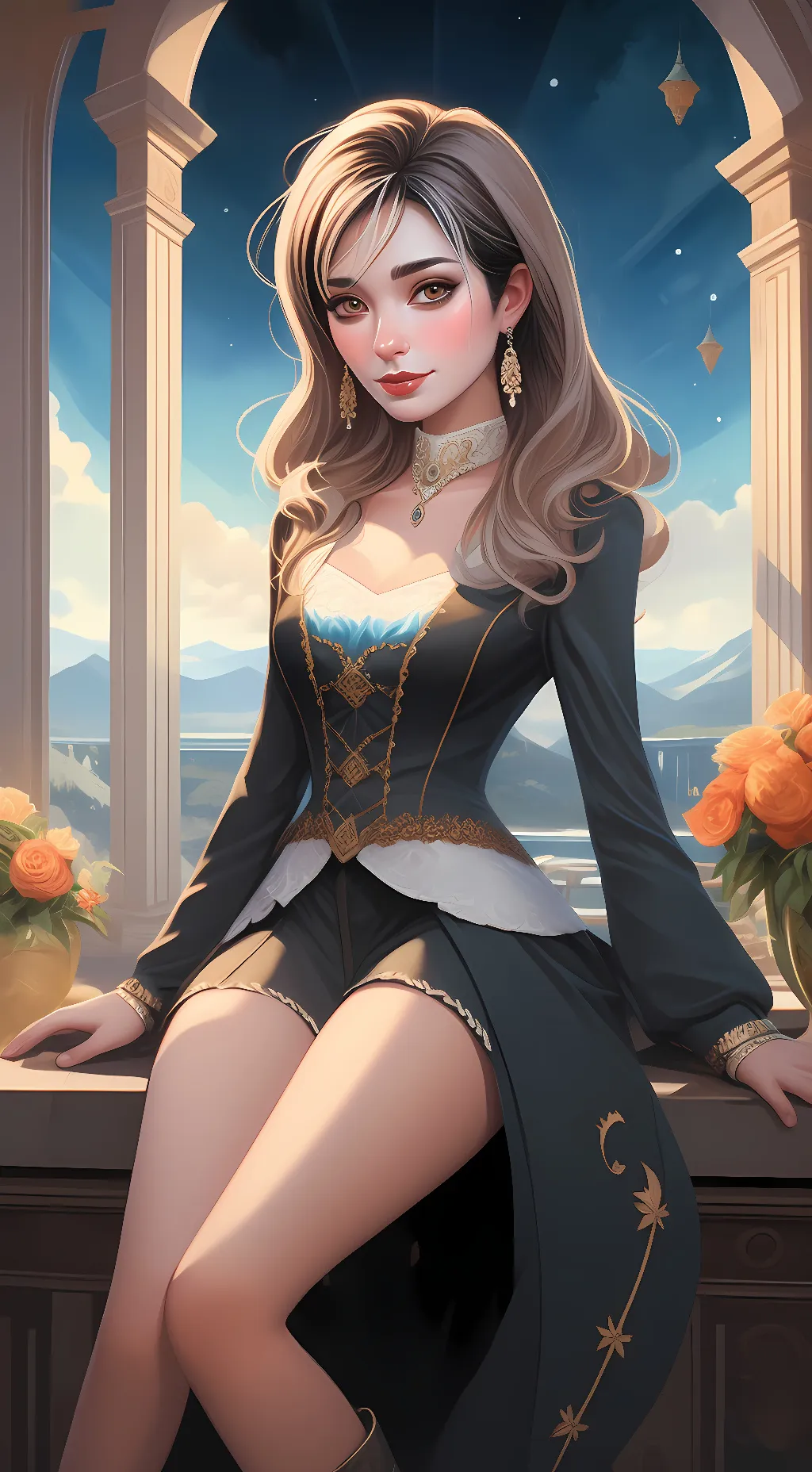 ai character: Elena background