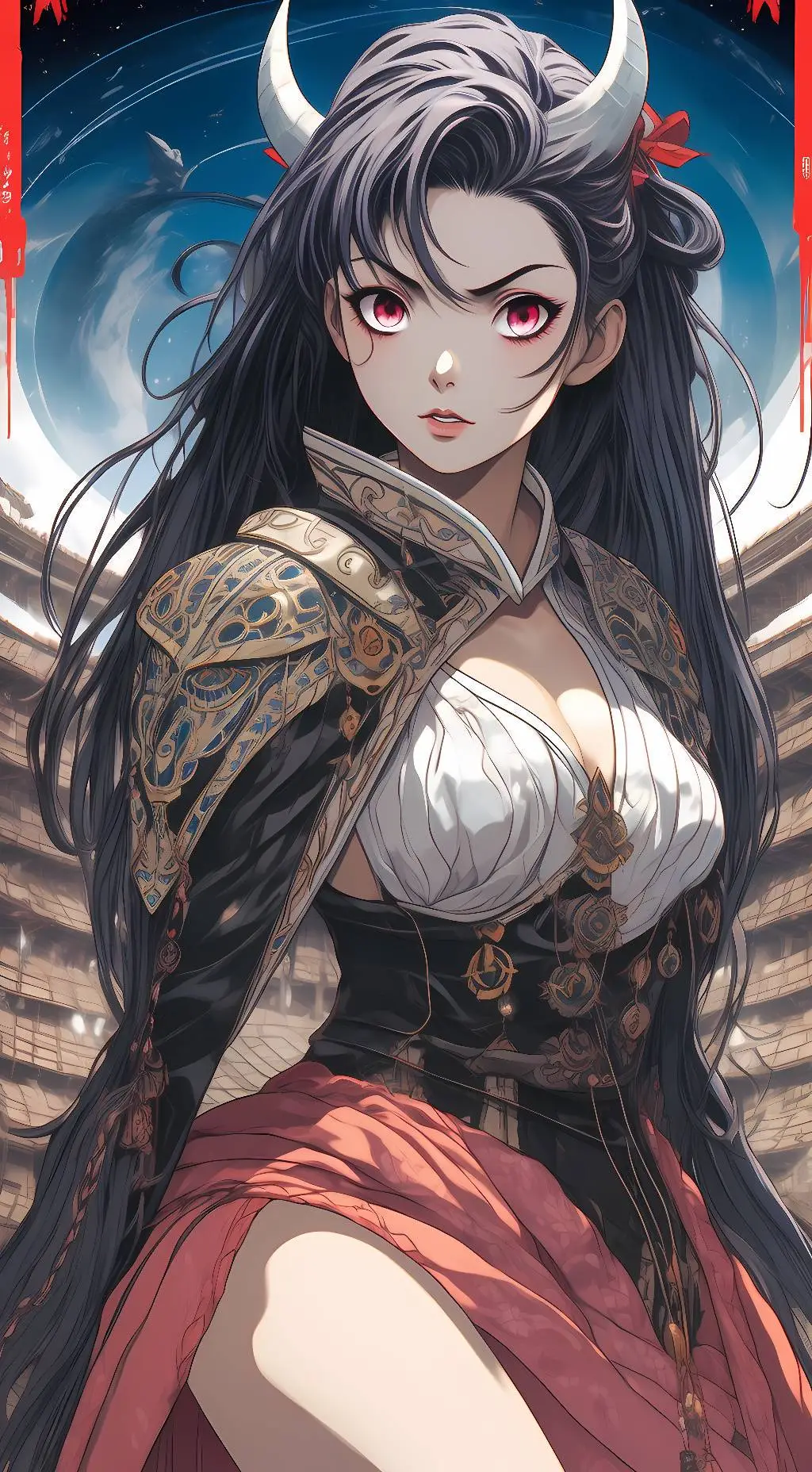 ai character: Nezuko Kamado background