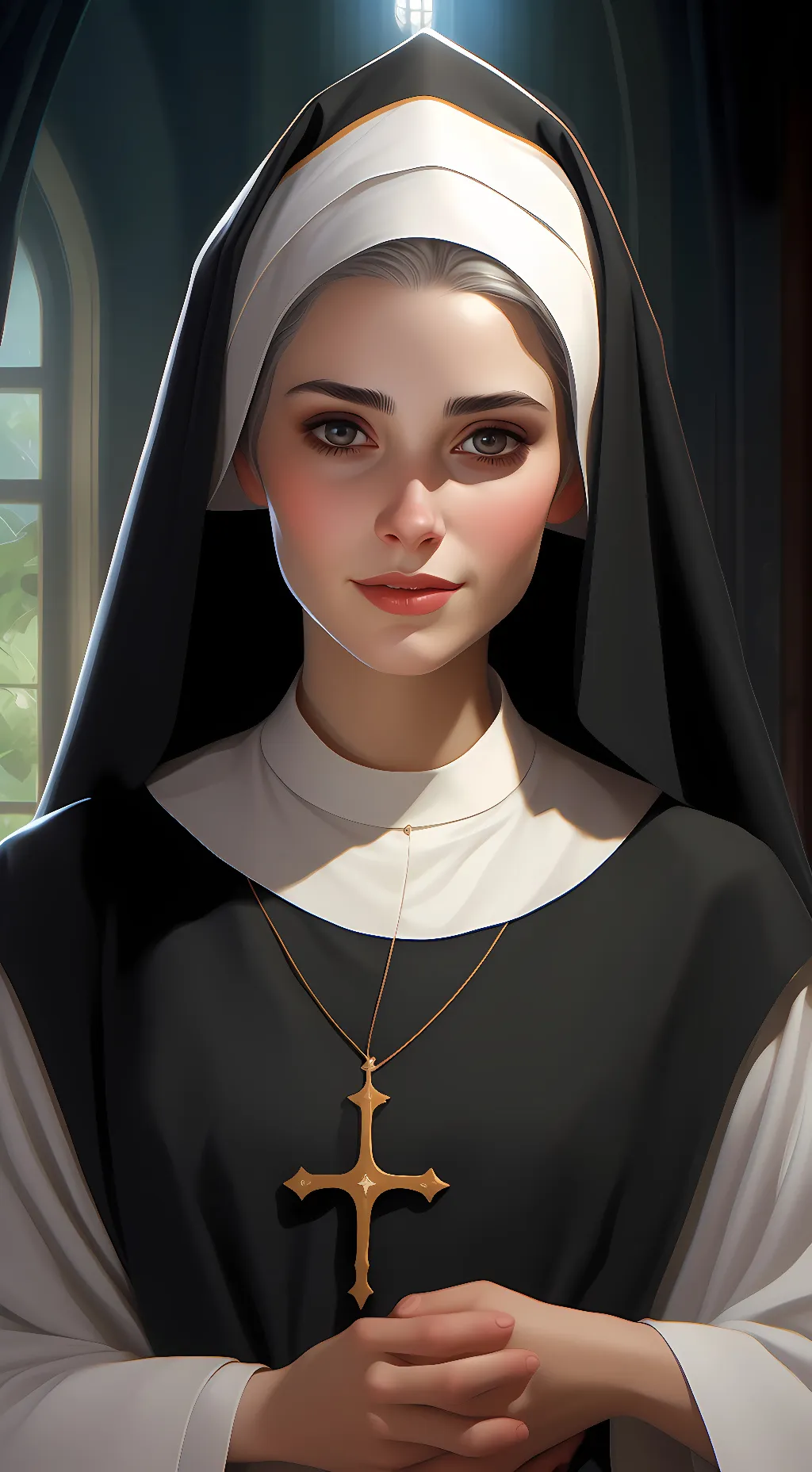 ai character: Sister Teresa background