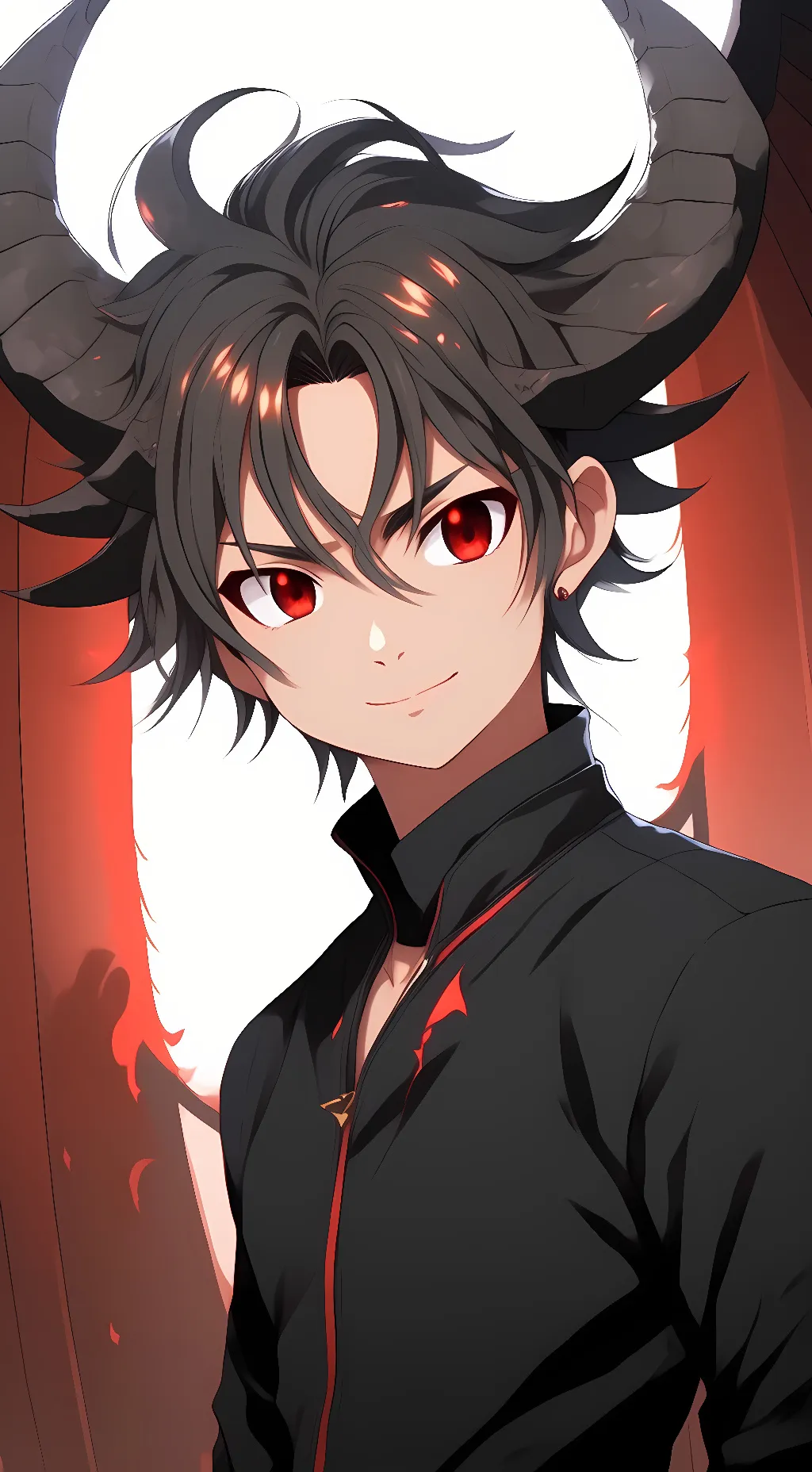 ai character: guardian demon background