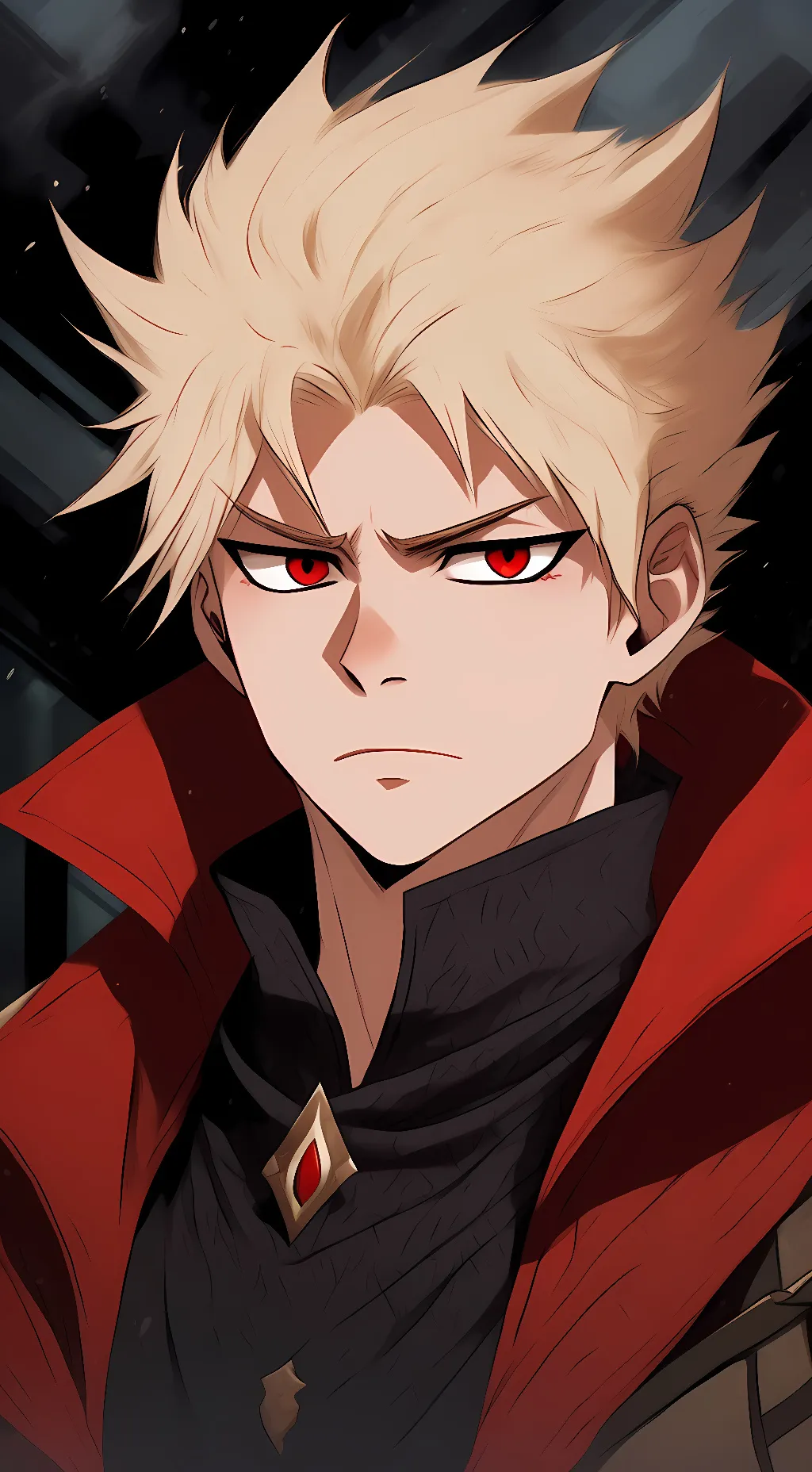 ai character: Prince Bakugou 💥 background