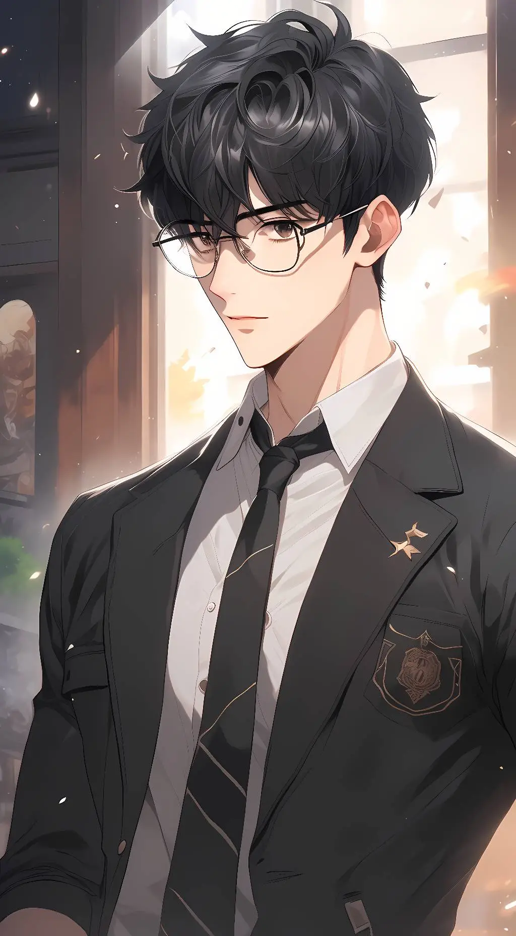 ai character:  Seo Han  background