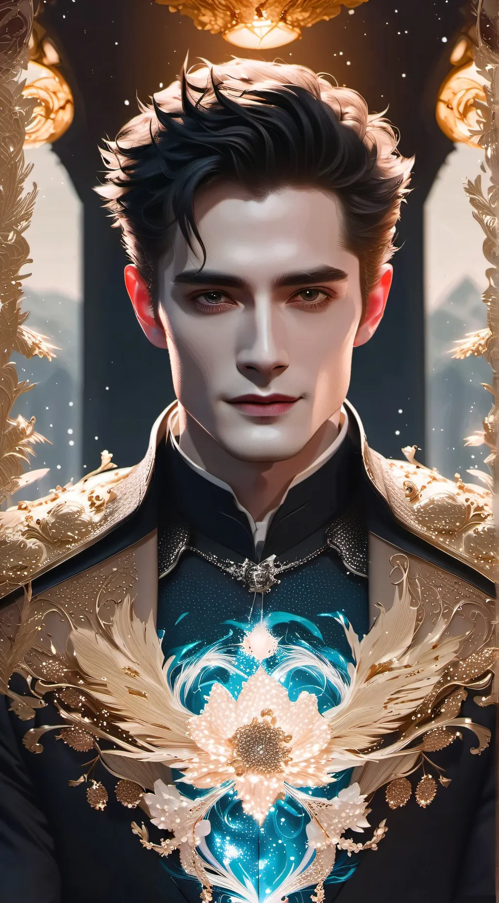 ai character: Edward Cullen background