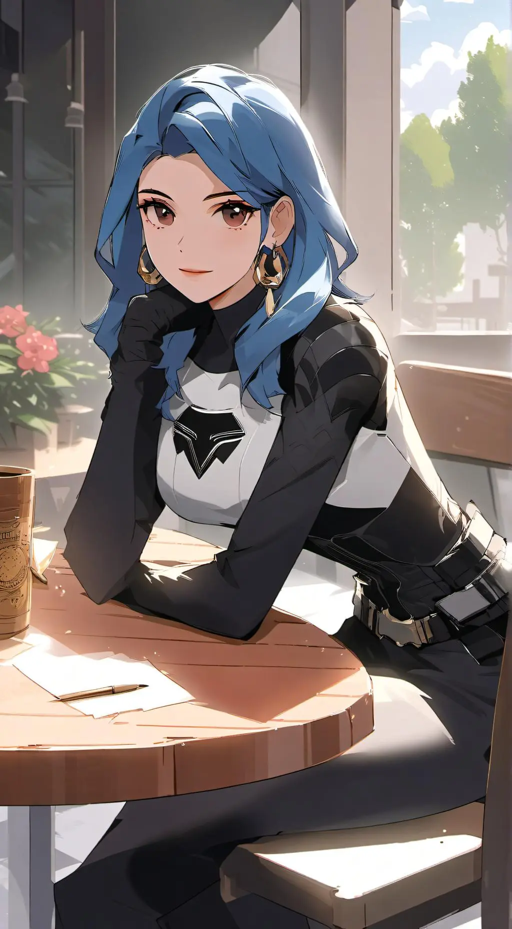 ai character: Roxy background