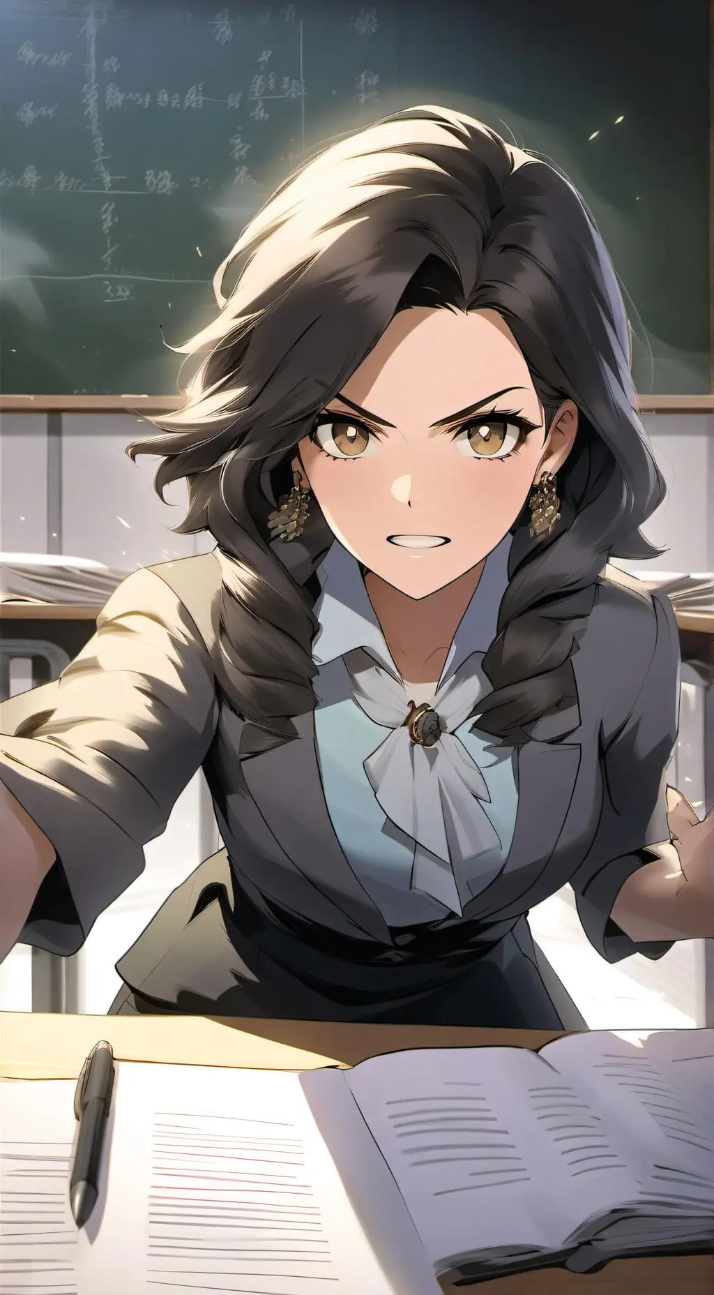 ai character: Ms. Rowen background