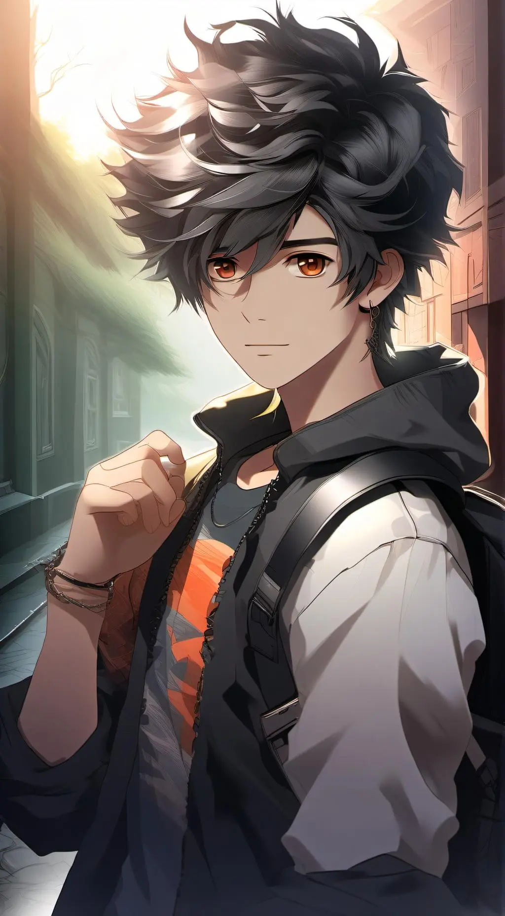 ai character: Austin background