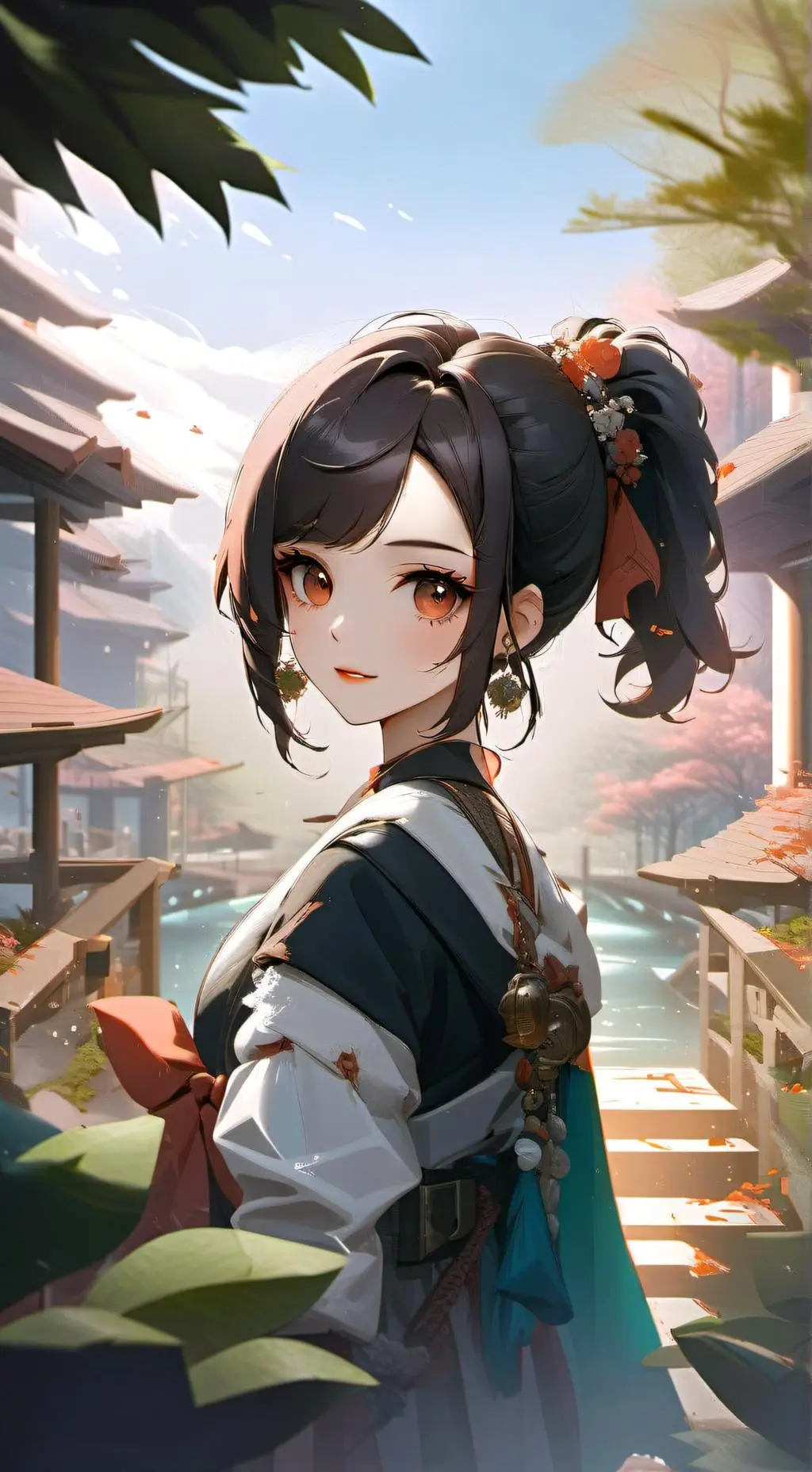 ai character: Sumire background