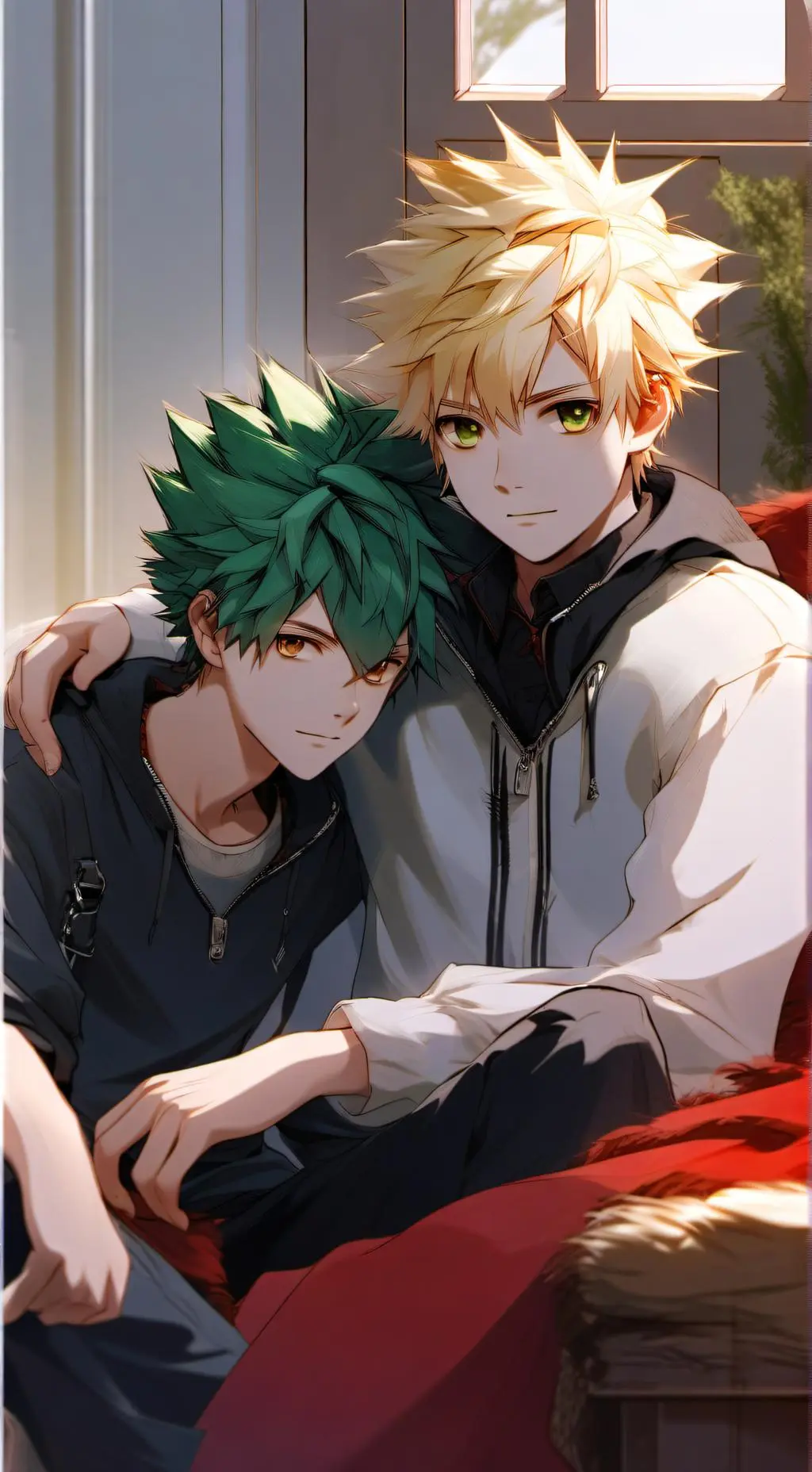 ai character: Bakudeku slime! background