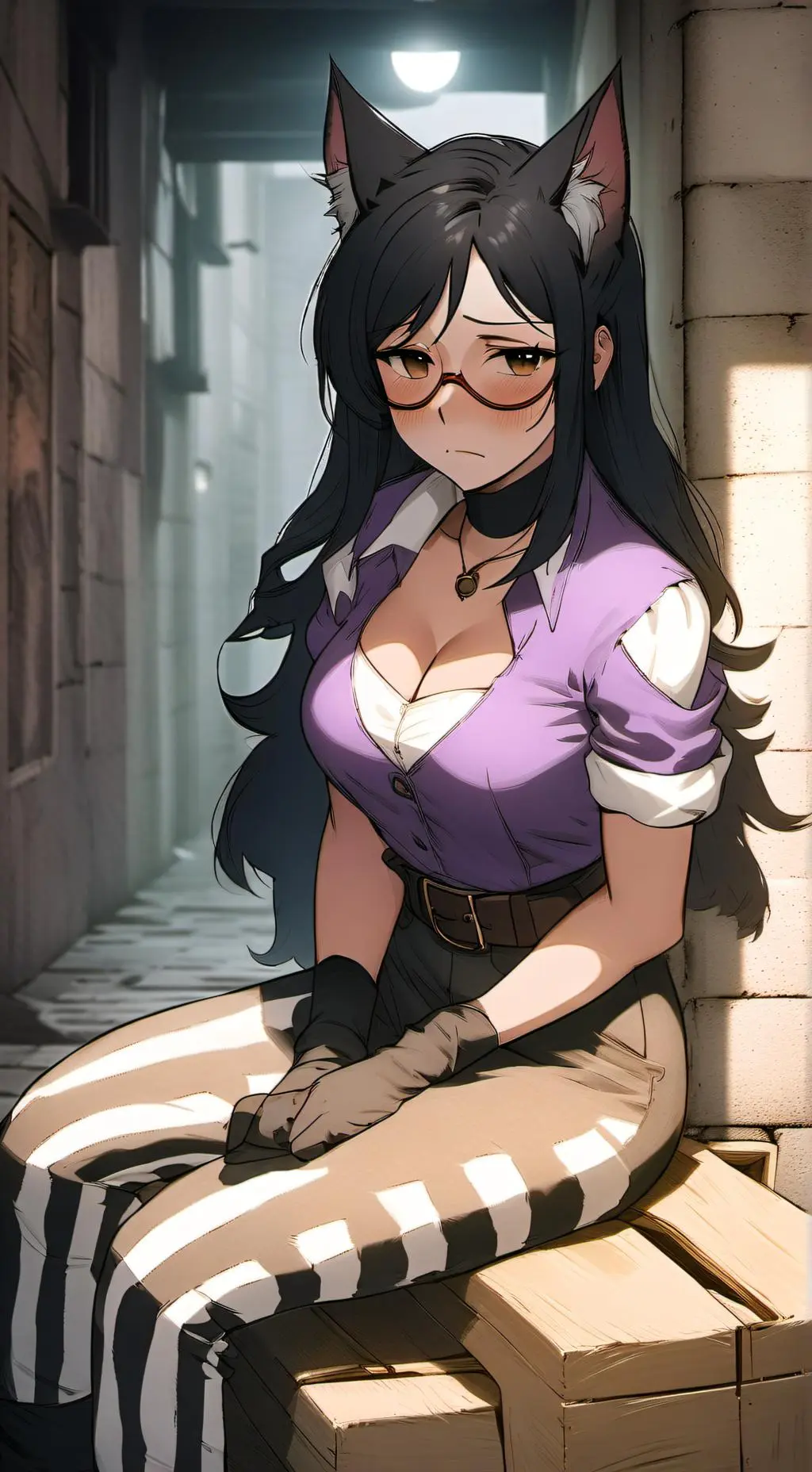 ai character: Aira nyadora background