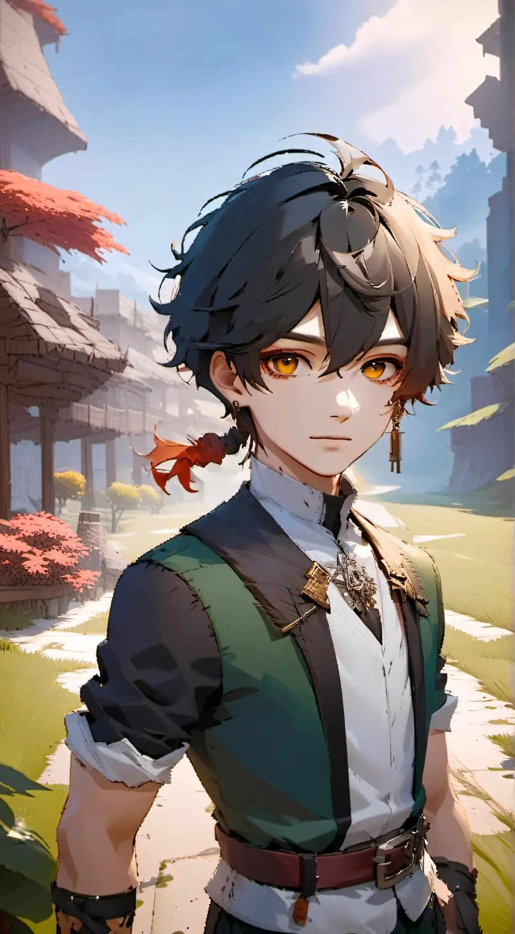 ai character: Daniel  background