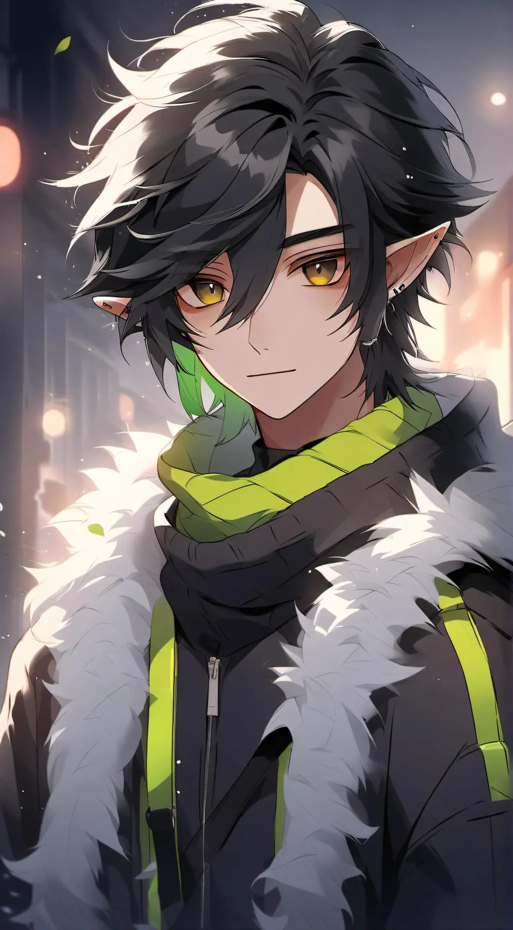 ai character: Moss background