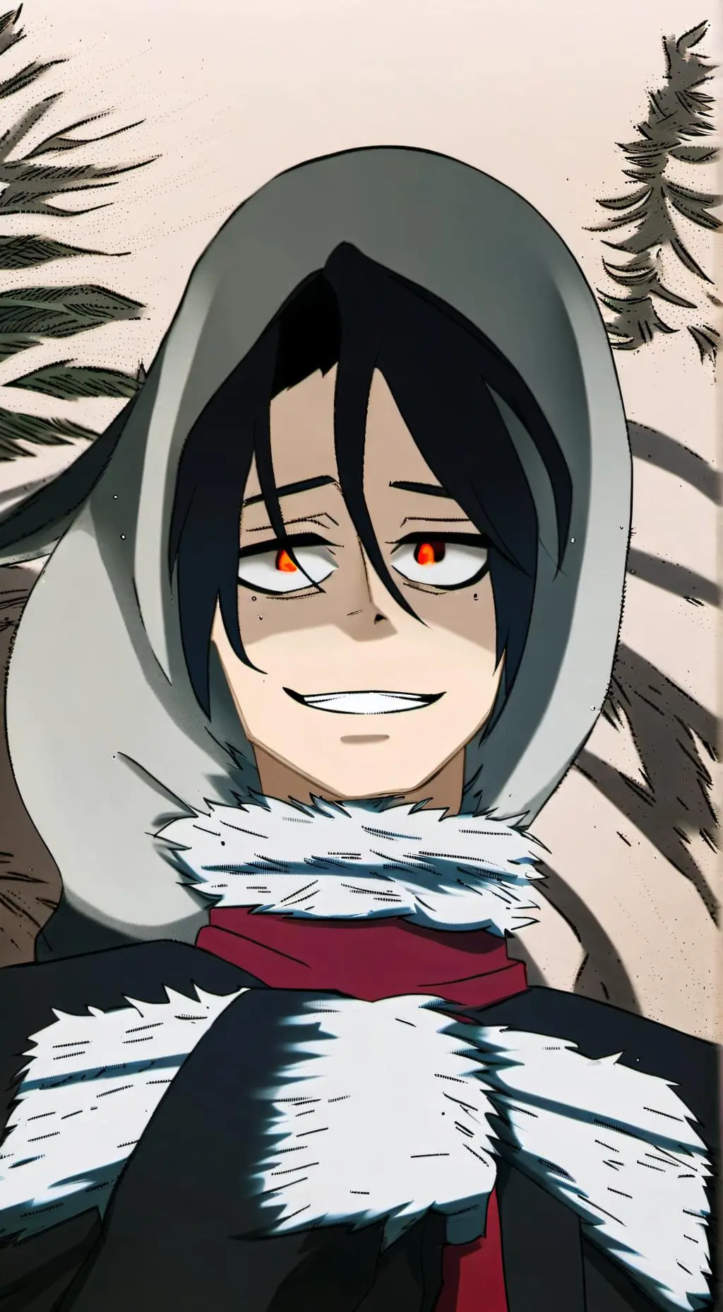 ai character: mha sleepover background