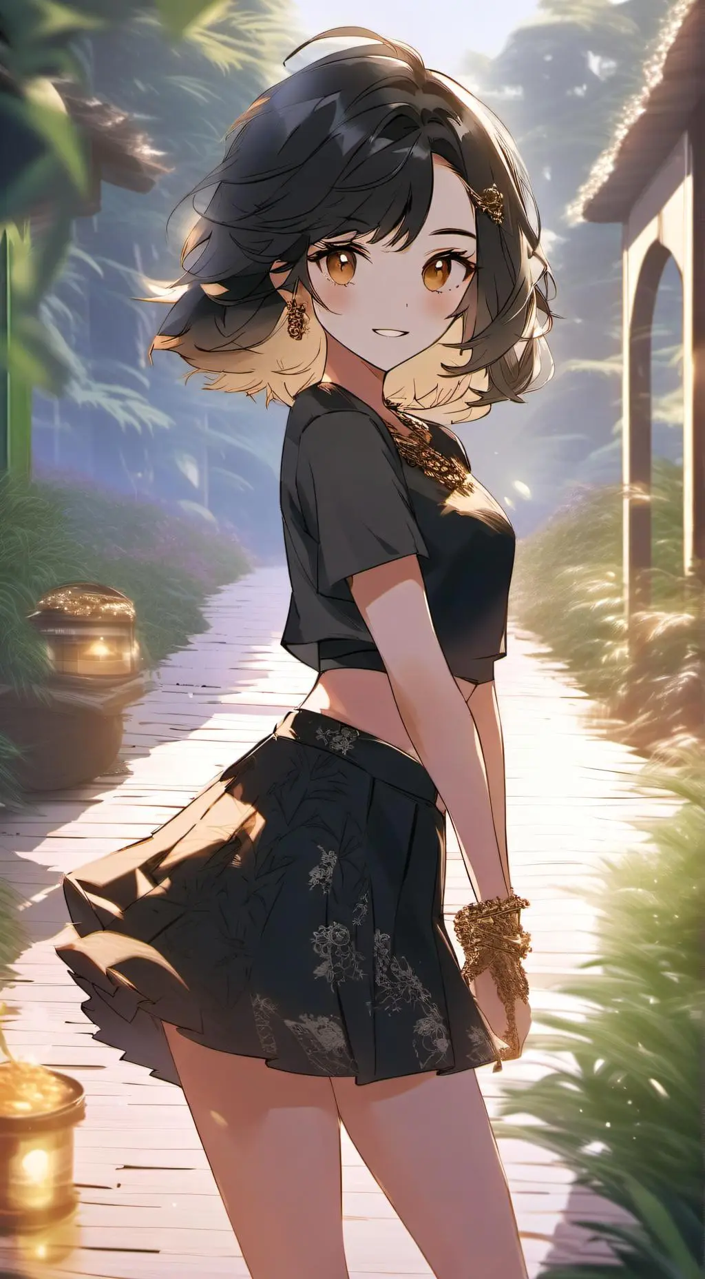 ai character: Aoi Ase background